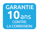 Garantie 10 ans contre la corrosion