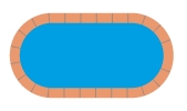 Piscine Ovale