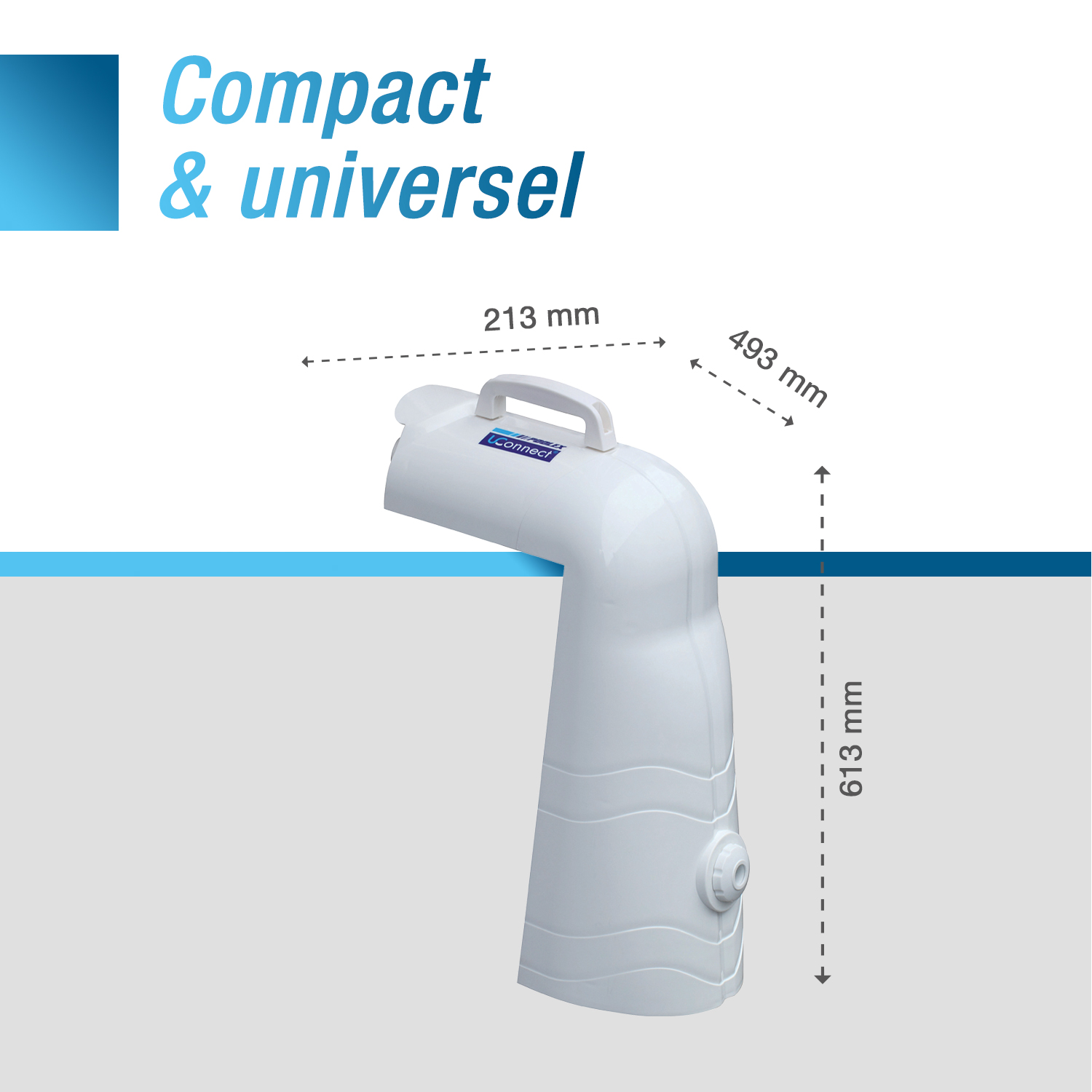 Poolex Uconnect dimensions