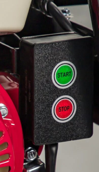 Boutons START et STOP du PoolSam e-Start