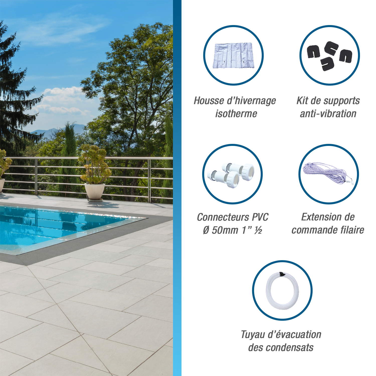 Silverline, chauffage piscine performant et économique