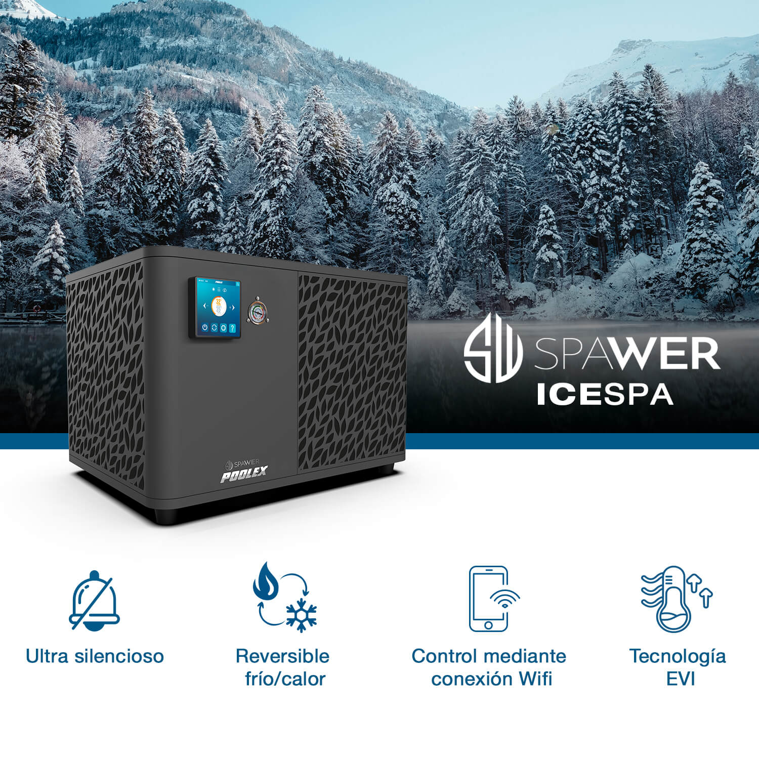 Spaverwarmer 3kW : : Tuin, terras & gazon